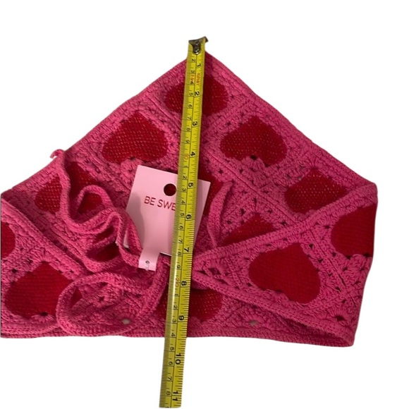 Target Pink  “Be Sweet” Headscarf - Picture 3 of 5